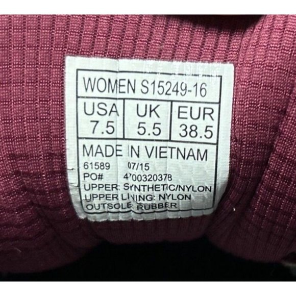 Saucony Excursion TR9 Gray Red Trail Running Outdoor Sneaker Shoes Womens 7.5 - Picture 7 of 16